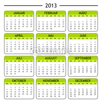 Download Kalender 2013 Gratis - Budi Gold