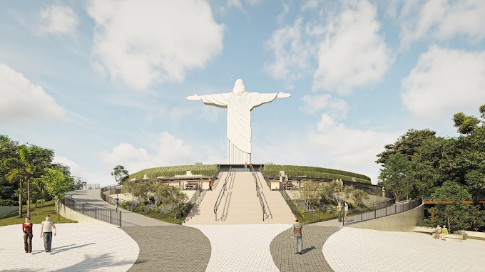 Obras no Complexo do Cristo Protetor iniciam em abril