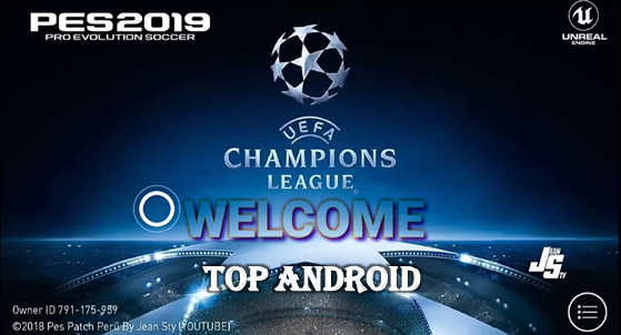 تحميل لعبة بيس 19 باتش أبطال أوروبا PES 2019 v3.1.3 Mod UEFA Champions League اخر اصدار | ميديا فاير