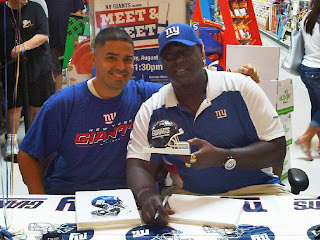 Ottis Anderson Signed New York Giants Mini Helmet