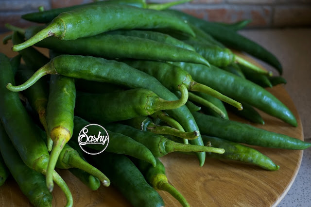 Green Chilli Pickles ( Acar Cabai Hijau)