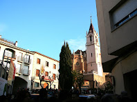 Plaça de l'Ajuntament i església de Sant Martí. Autor: Carlos Albacete