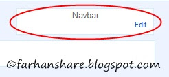 Cara Menghilangkan Navbar Blog Tebaru