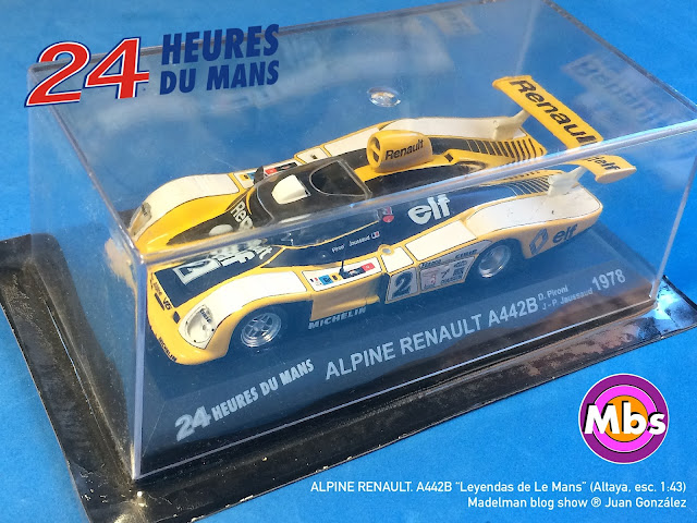 Alpine Renault A442B  “Leyendas de Le Mans” (Altaya, 1:43)