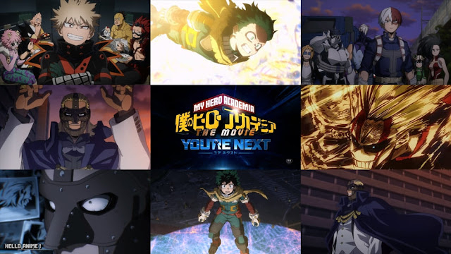 ヒロアカ映画 4作 ユアネクスト 僕のヒーローアカデミア My Hero Academia movie 4 You're Next