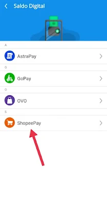 Cara top up shopeepay pakai dana