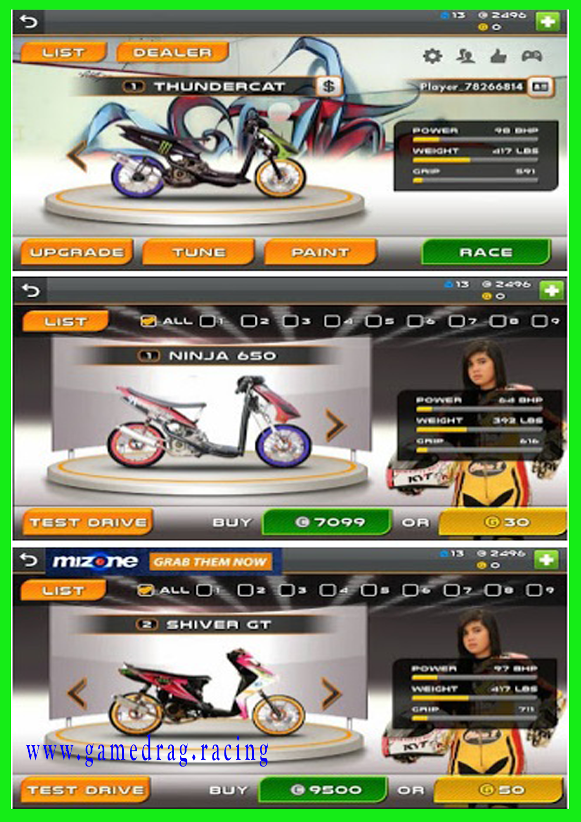  Download  Game Drag  Bike 201m Indonesia MOD  APK  Android 