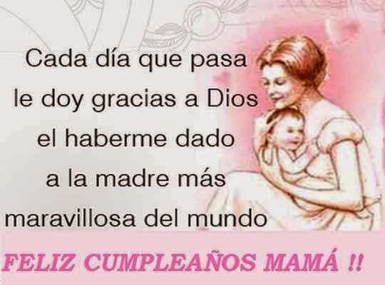 Imágenes con Mensajes de Cumpleaños para Mamá - ツ Imagenes 