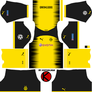  for your dream team in Dream League Soccer  Released, Borussia Dortmund Kits 2017/2018 - Dream League Soccer