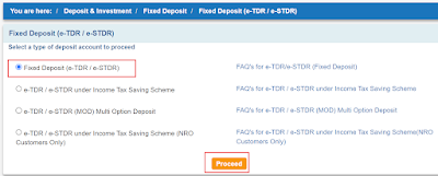 Close FD Account SBI Online Banking