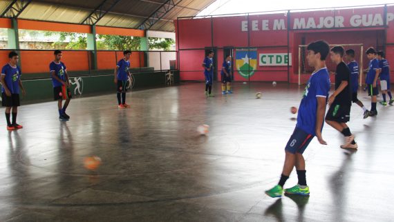 Estudantes de Rondônia vão representar o Estado em Campeonato Brasileiro Escolar de Futsal em Santa Catarina