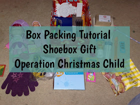 OCC shoebox packing tutorial header