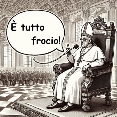 Papa Francisco Quer Instituir o Teste Vocacional da Farinha (Ou : è tutto frocio!)