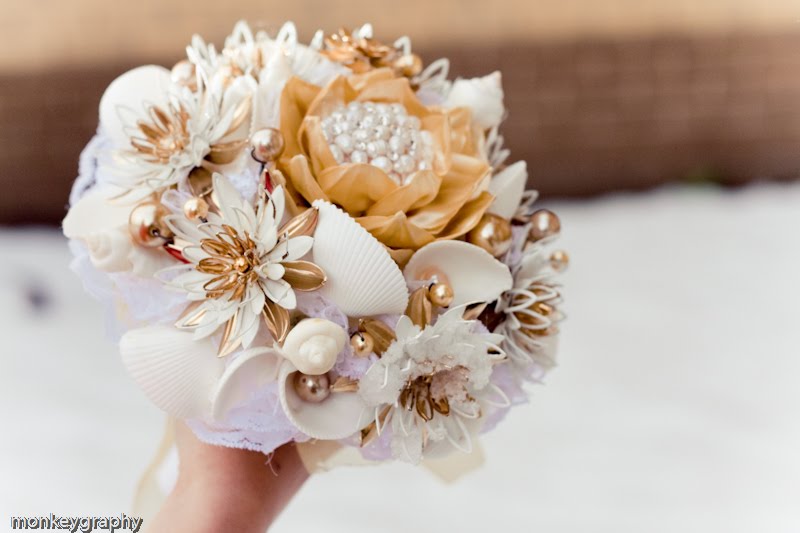 Water Lily Bridal Bouquet