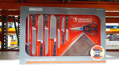 J.A. Henckels 10 piece knife set for cooking and food prep