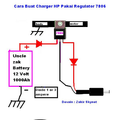 SOLUSI BATTERY: Cara Mudah Buat Cas HP di Motor