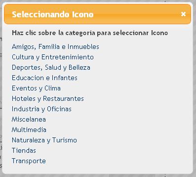 Elegir categoría