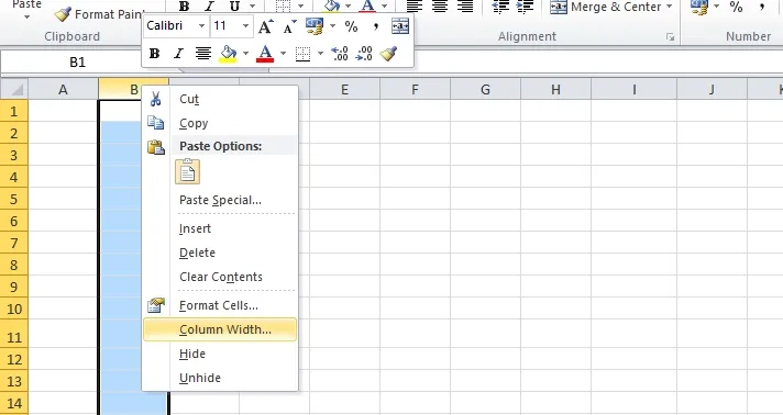 Excel-Colum-Height