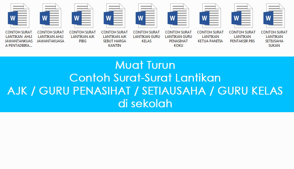 Contoh Surat Peruntukkan Kepada Yg