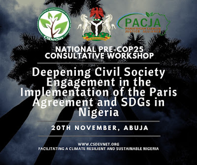 CSDevNet Nigeria Organizes Pre-COP25 and Climate Week of Action