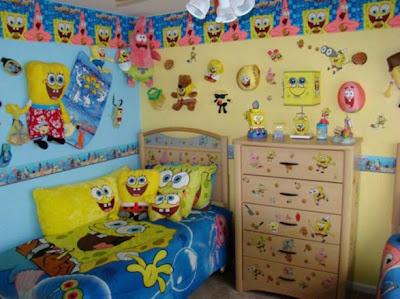 Kids Room decorating Ideas with Spongebob Squarepants Themes