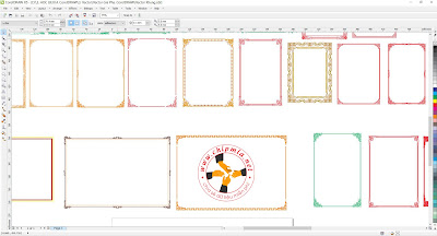 Thiết kế mẫu gia phả trên phần mềm CorelDRAW