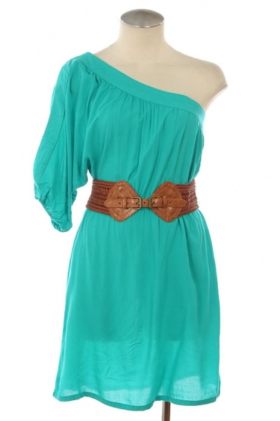 Summer Dress for women with new style nice belt