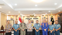 DanlanaI Sabang Laksanakan Courtesy Call (CC) Ke Kapolda Aceh