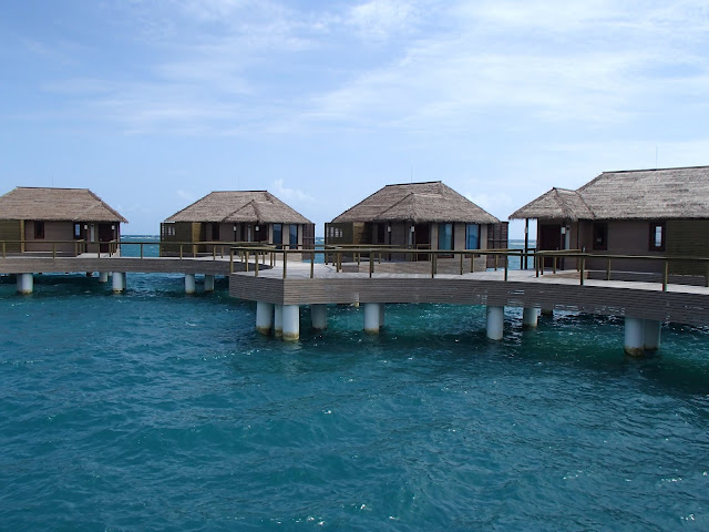 over-water bungalows