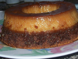 Bolo de Chocolate com Pudim