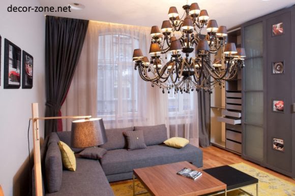 modern chandeliers Designs for Living copper