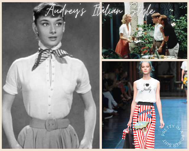 Audrey Hepburn fashion Roman Holiday