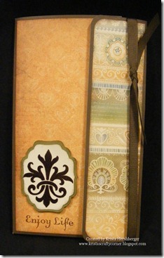 Florentine notebook outside