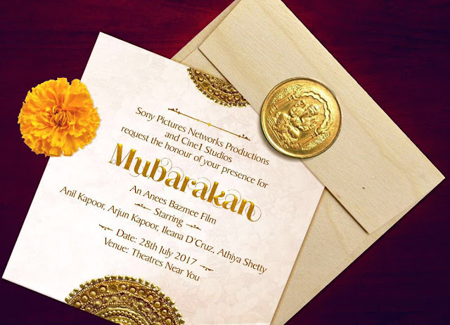 Mubarakan , Mubarakan FIrst Look , Mubarakan Poster, Mubarakan Arjun Kapoor, Mubarakan Anil Kapoor