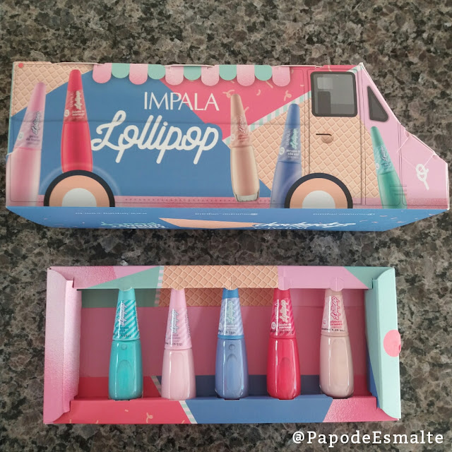 Swatches Coleção Lollipop da Mundial Impala