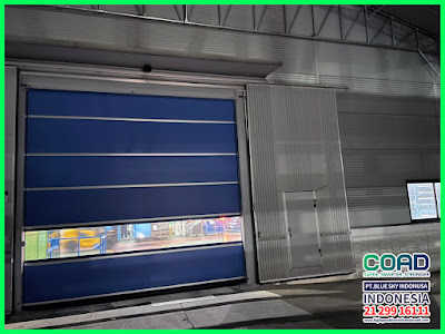 Pintu High Speed Door, COAD, COAD High Speed Door, Automatic Door, Rapid Door, Shutter Door, Jual High Speed Door, Jual Rapid Door, Jual Shutter Door, Jual Automatic Door, Harga High Speed Door, Harga Rapid Door, Pintu Otomatis Industrial, Pintu Otomatis, Pintu Gudang, Pintu Pabrik