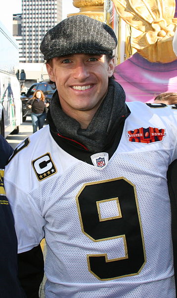 Saints Quarterback Drew Brees