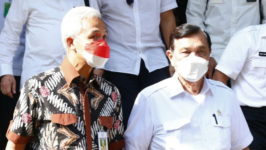 Duet Ganjar-Luhut Muncul di Borobudur, Kampanyekan Green Energy