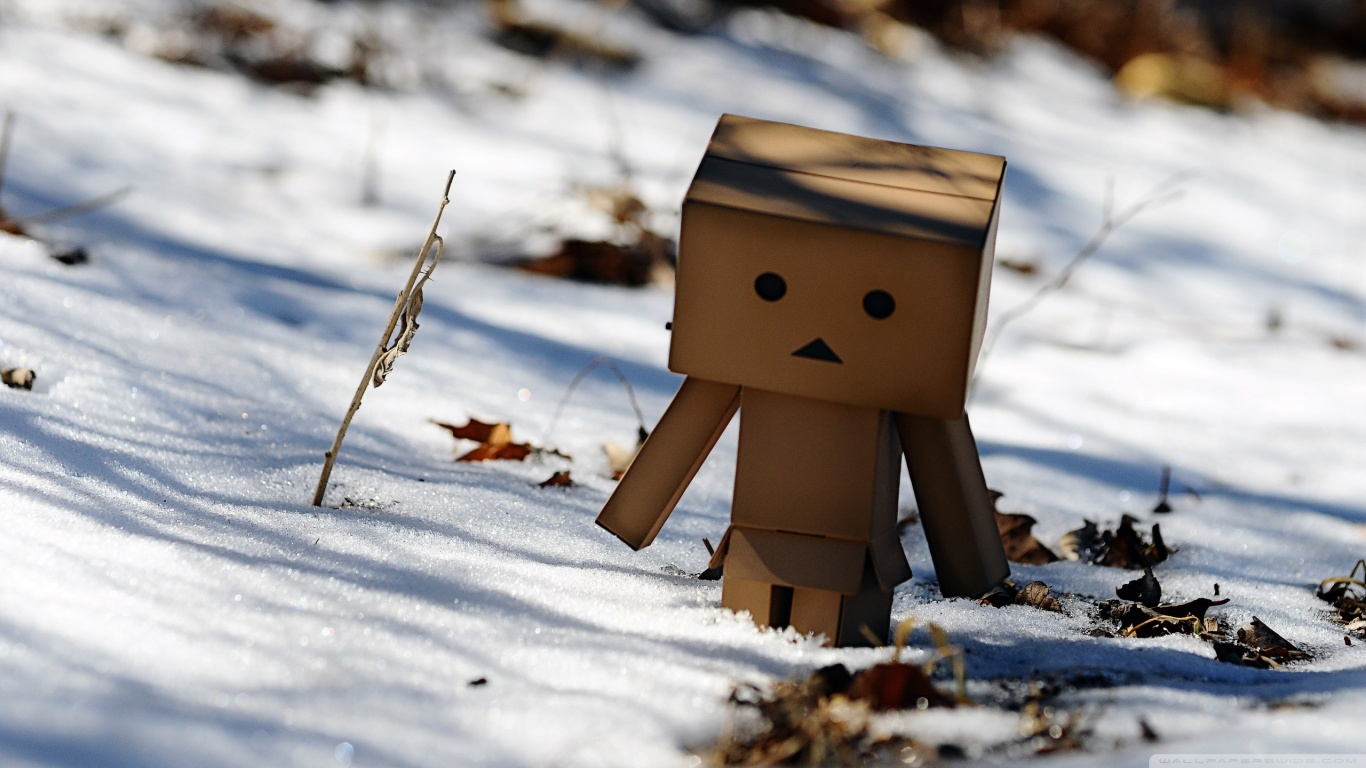 Si Danbo Kardus: Wallpaper Foto Danbo Galau Terbaru