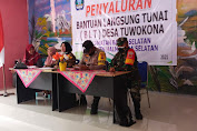 Babinsa Koramil 1509-01/Bacan dampingi 30 orang sebagai hak Penerima BLT-DD Tuwokona 2021. 