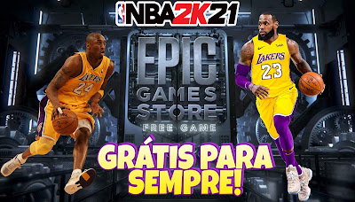 Nba2k21 grátis Epic Games