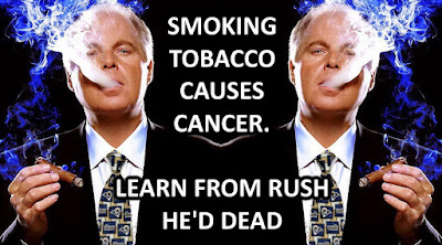 Smoking Tobacco Causes Cancer - Learn from Rush - He's Dead