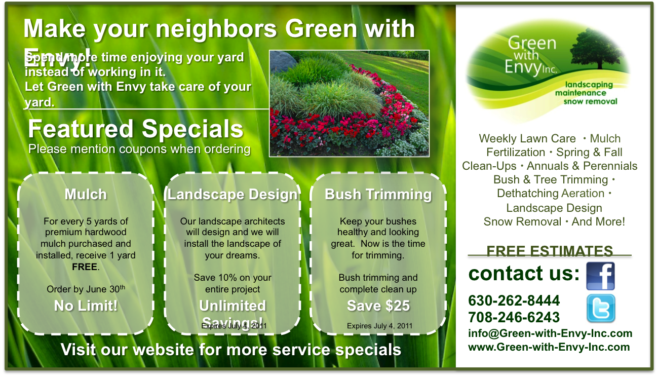 Landscaping And Lawn Care Services