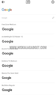 Cara Mudah Mengetahui Nama Font Menggunakan Aplikasi di Android