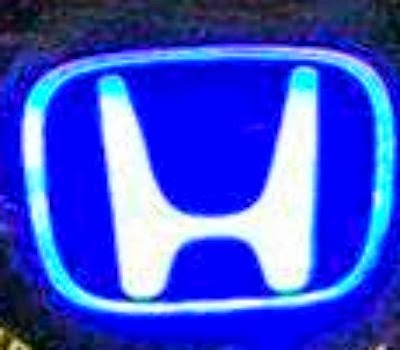 Emblem Led Logo Honda Custom