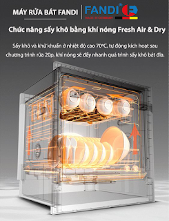 Diễn đàn rao vặt tổng hợp: Sử dụng máy rửa bát tiết kiệm điện bằng công nghệ hiệ Chuc-nang-say-kho-freshair_dry