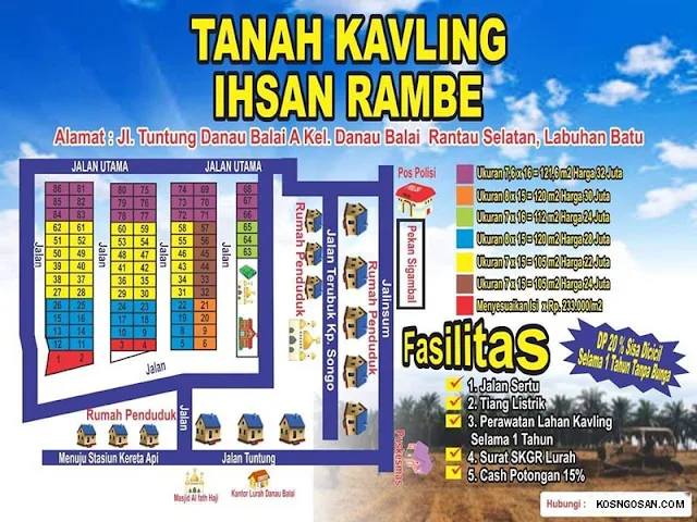 contoh iklan jual tanah