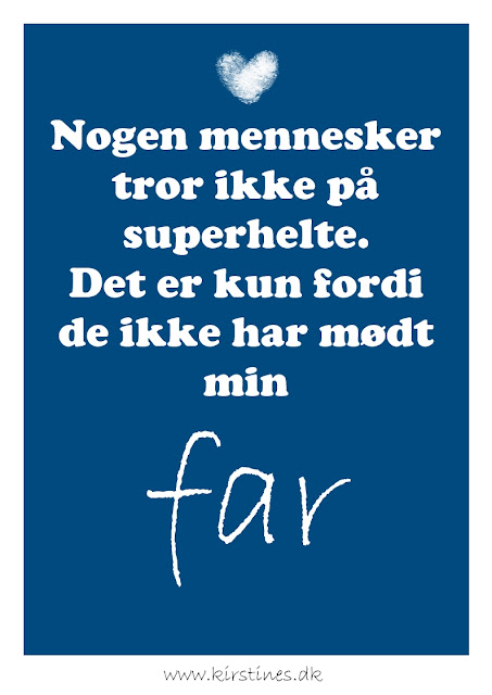 Enkel farsdagsplakat