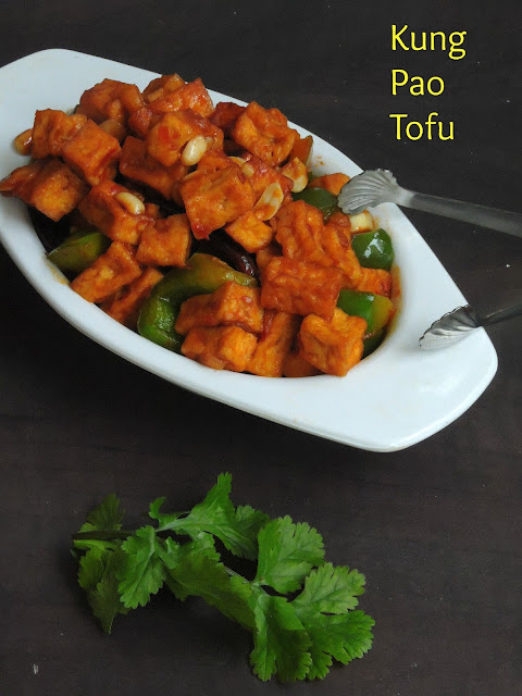 Kung Po Tofu, Vegan Kung Pao Tofu