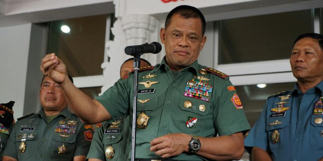 Ksatria!!! Dengan Gagah Berani Panglima TNI Jenderal Gatot Minta Maaf Terkait Pemukulan Anggotanya Terhadap Polantas